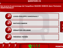 Quiz sur la télévision québécoise