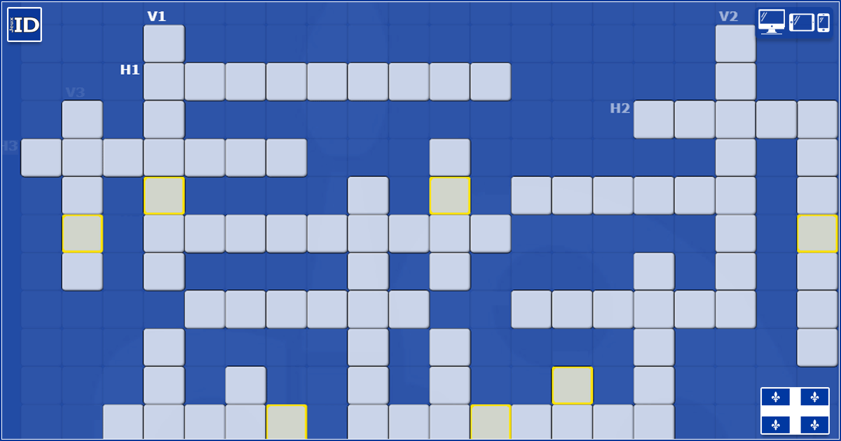 Mots Entrecroisés ID Mots croisés à thèmes