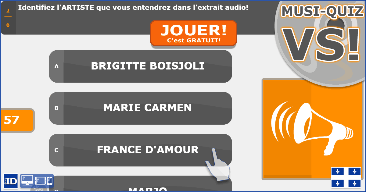 Musi-Quiz VS! - JOUER! (C'est gratuit!)